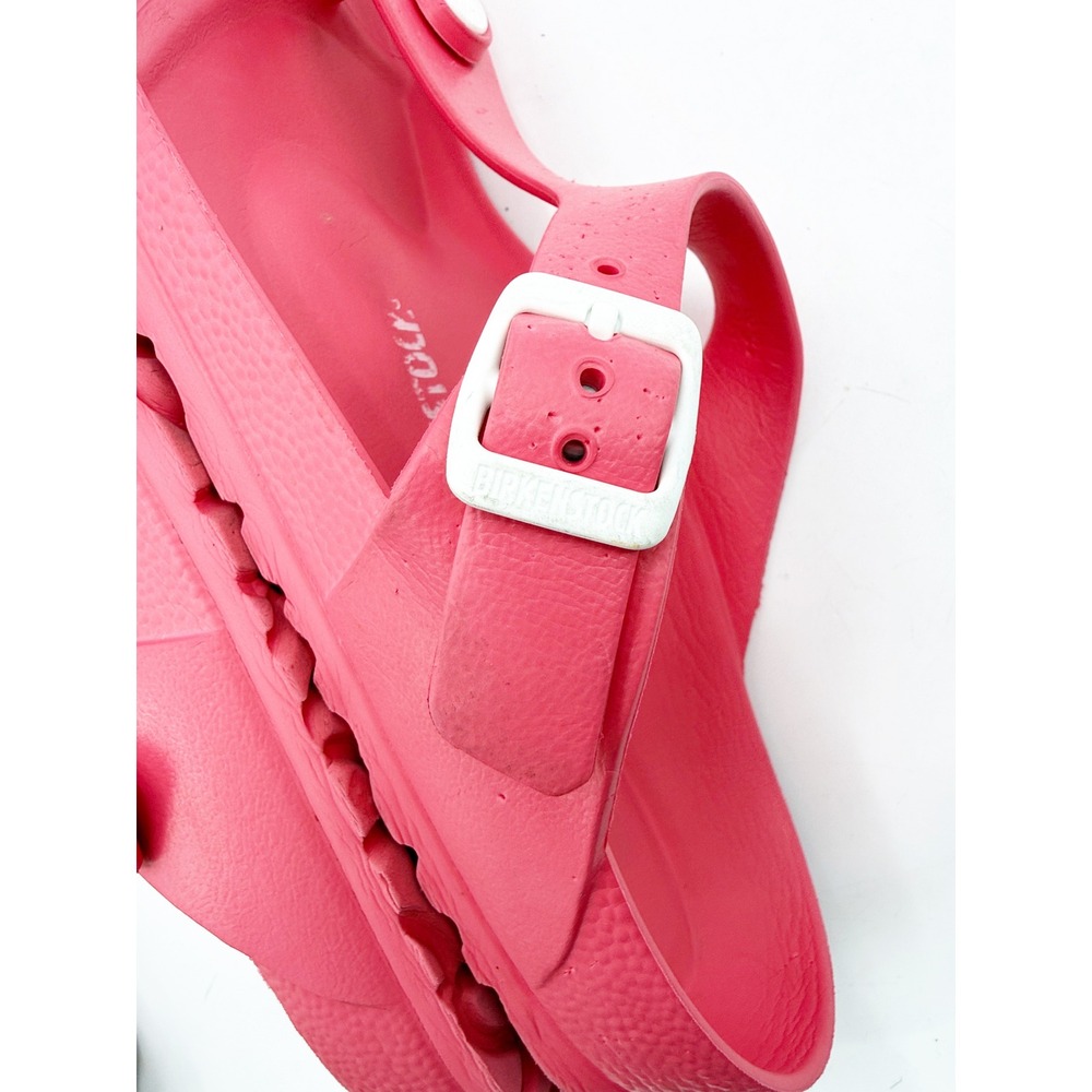 Birkenstock Gizeh EVA Pink Beetroot Thong Sandals Waterproof Shoes size 38 7 - Picture 11 of 12